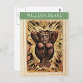 William Blake Urizen Briefkaart (Voorkant / Achterkant)