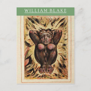 William Blake Urizen Briefkaart
