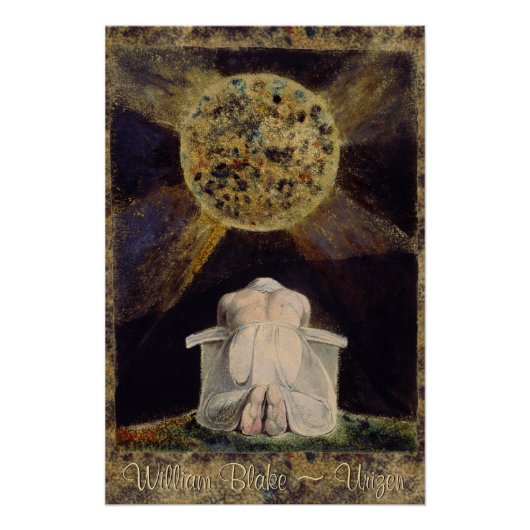 William Blake Urizen CC0485 Perfect Poster (Voorkant)