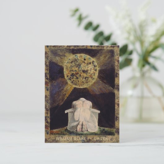 William Blake Urizen CC0486 Briefkaart (Staand voorkant)