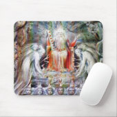 William Blake: Voor de goddelijke troon Muismat (Met muis)