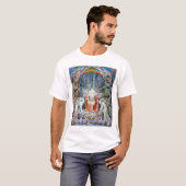 William Blake: Voor de goddelijke troon T-shirt (Voorkant volledig)