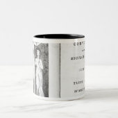 William Blake | Voorbeeld van de oorspronkelijke v Tweekleurige Koffiemok (Center)