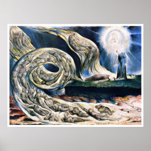 William Blake: Whirlwind of Lovers Poster