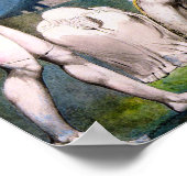 William Blake - Wrath of Elihu [Job] Poster (Hoek)