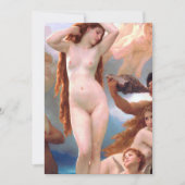 William Bouguereau - De geboorte van Venus 1879 Kaart (Voorkant)