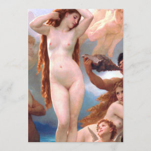 William Bouguereau - De geboorte van Venus 1879 Kaart