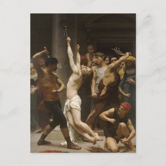 William Bouguereau - Flagellatie van Jezus Christu Briefkaart (Voorkant)