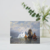 William Bradford Whaler en Geviste vaartuigen Briefkaart (Staand voorkant)