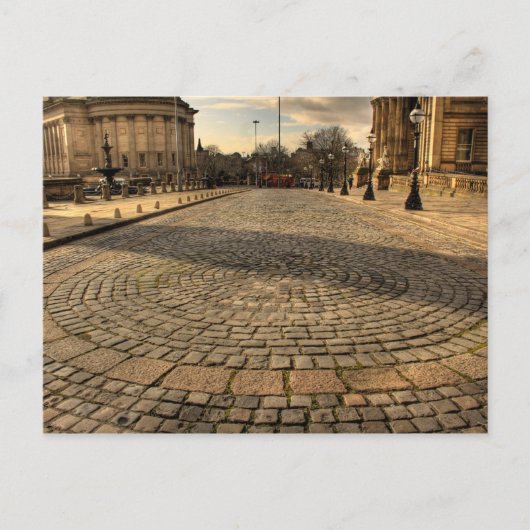 William Brown Street Liverpool Briefkaart (Voorkant)
