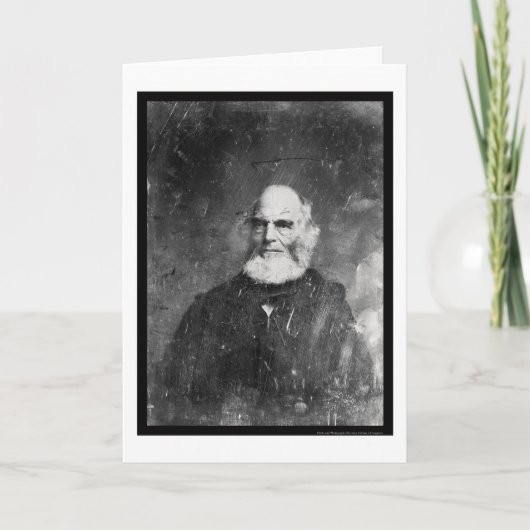 William Bryant Daguerreotype 1851 Kaart (Voorkant)