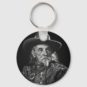 William Buffalo Bill Cody  Portrait Sleutelhanger