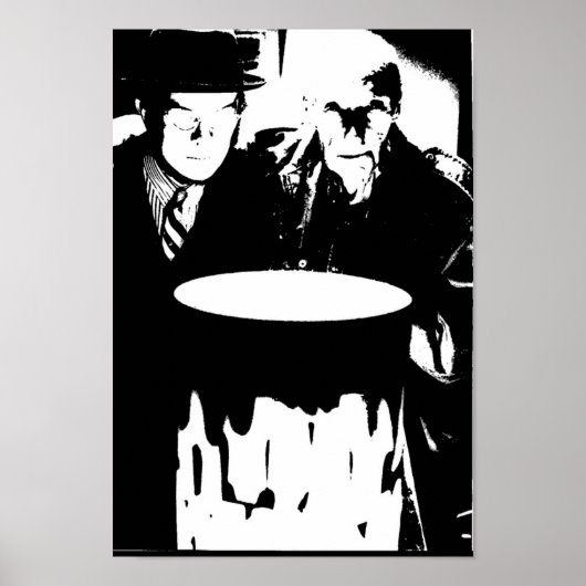 William Burroughs Poster (Voorkant)