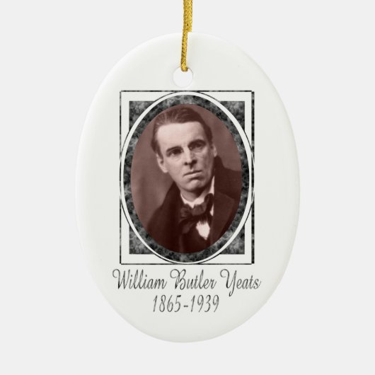 William Butler Yeats Ornament (Voorkant)