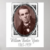 William Butler Yeats Poster (Voorkant)