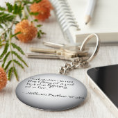 William Butler Yeats Quote Sleutelhanger (Zijkant)
