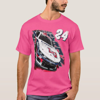 William Byron Red Racing T-shirt