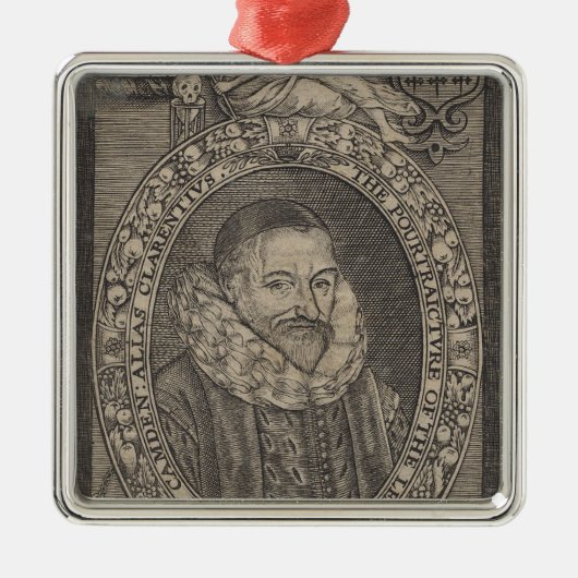 William Camden, c.1636 Metalen Ornament (Voorkant)