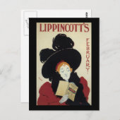 William Carqueville Lippincott's February Briefkaart (Voorkant / Achterkant)