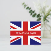 William & Catherine | De koninklijke bruiloft Briefkaart (Staand voorkant)