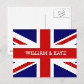 William & Catherine | De koninklijke bruiloft Briefkaart (Voorkant / Achterkant)