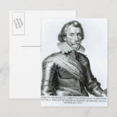 William Cavendish 1st Duke of Newcastle Briefkaart (Voorkant / Achterkant)