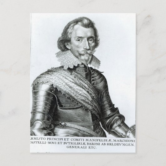 William Cavendish 1st Duke of Newcastle Briefkaart (Voorkant)