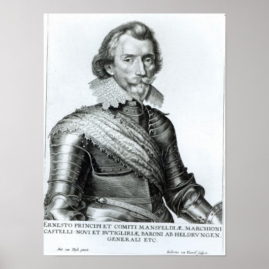 William Cavendish 1st Duke of Newcastle Poster (Voorkant)
