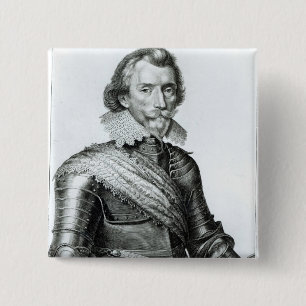 William Cavendish 1st Duke of Newcastle Vierkante Button 5,1 Cm