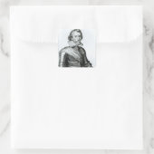 William Cavendish 1st Duke of Newcastle Vierkante Sticker (Tas)