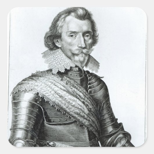 William Cavendish 1st Duke of Newcastle Vierkante Sticker (Voorkant)