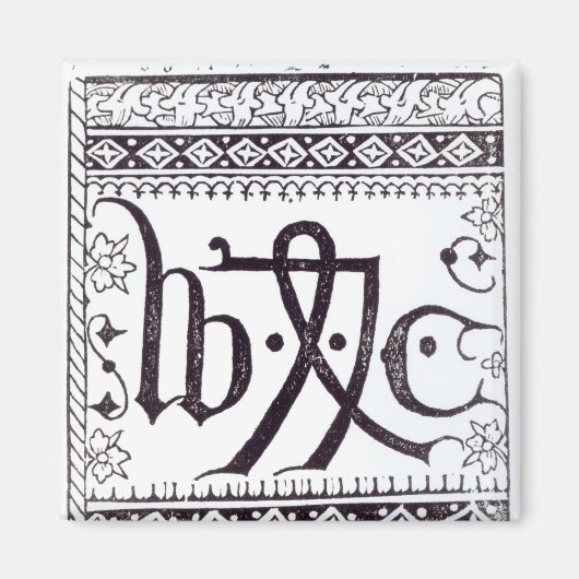 William Caxton's Print Mark Magneet (Voorkant)