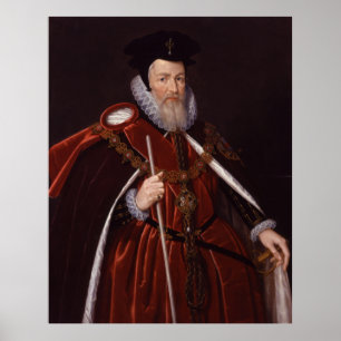 William Cecil 1st Baron Burghley Poster