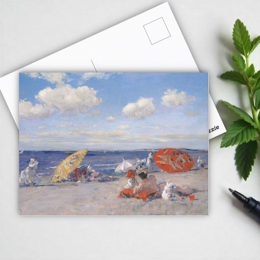 William Chase op de Seaside Briefkaart