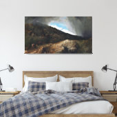 William Clarkson Stanfield Mountainous Landscape Canvas Afdruk (Insitu (Slaapkamer))