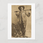 William Cody - Frontiersman (Sepia) Briefkaart (Voorkant)