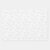 William Confetti Watercolor Stippen Inpakpapier Vel (Voorkant 2)