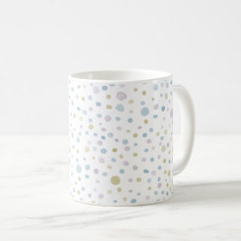 William Confetti Watercolor Stippen Klassieke Mok