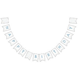 William Confetti Waterverf Stippen Bunting Flag Vlaggetjes