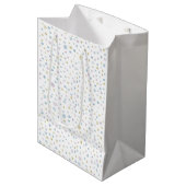 William Confetti Waterverf Stippen Gift Bag Medium Cadeauzakje (Voorkant Gekanteld)