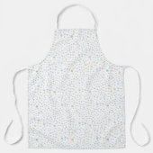 William Confetti Waterverf Stippen Keuken Schort (Voorkant)