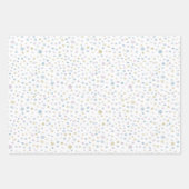 William Confetti Waterverf Stippen Wrapping Paper (Voorkant 3)