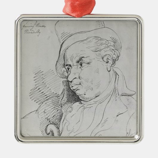 William Crockford Metalen Ornament (Voorkant)