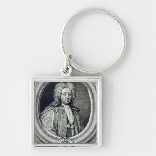 William Croft, gegraveerd door George Vertue Sleutelhanger (Voorkant)