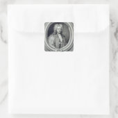 William Croft, gegraveerd door George Vertue Vierkante Sticker (Tas)