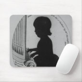 William Crotch die de organen speelt Muismat (Met muis)