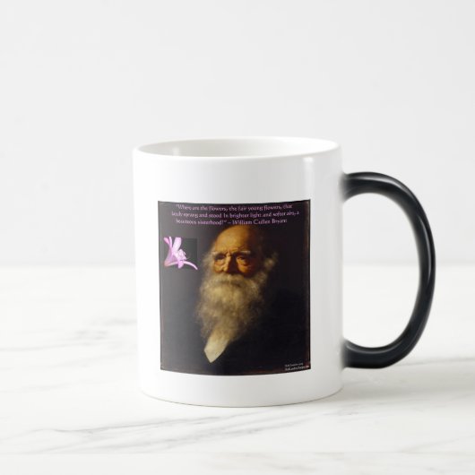 William Cullen Bryant Bloemgedicht Magische Mok (Rechts)