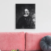 William Cullen Bryant c.1851-60 Canvas Afdruk (Insitu (Woonkamer))