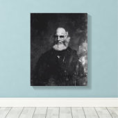 William Cullen Bryant c.1851-60 Canvas Afdruk (Insitu (Houten vloer))