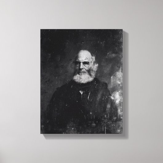 William Cullen Bryant c.1851-60 Canvas Afdruk (Voorkant)